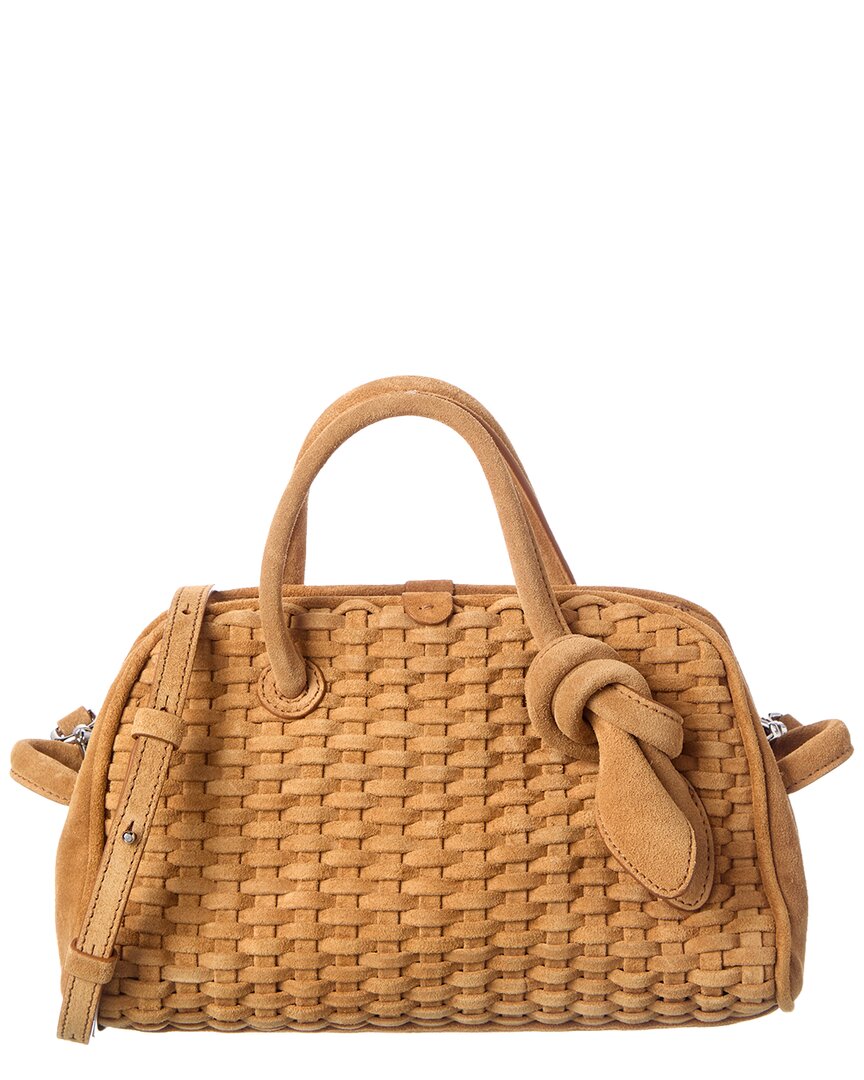 Jacquemus Jacquemus Knot Suede Satchel