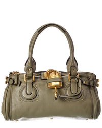 Chloé Chloé Paddington Leather Satchel