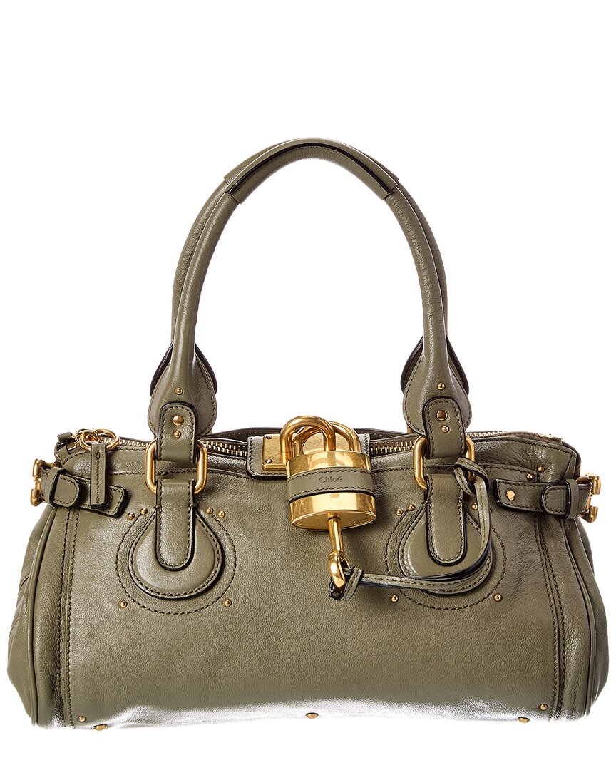 Chloé Chloé Paddington Leather Satchel