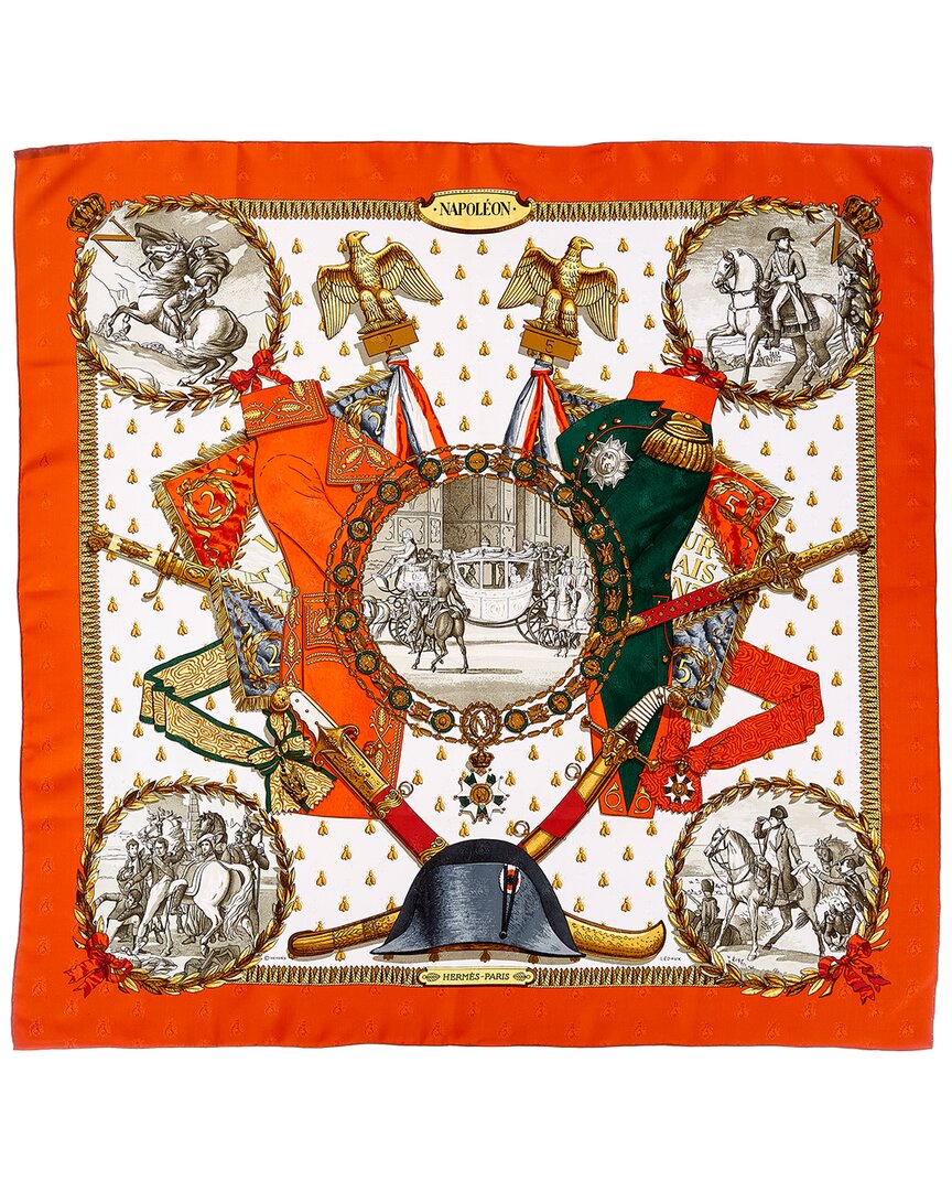 Hermès Hermès Napoleon Philippe Ledoux Silk Scarf (Authentic Pre-Loved)