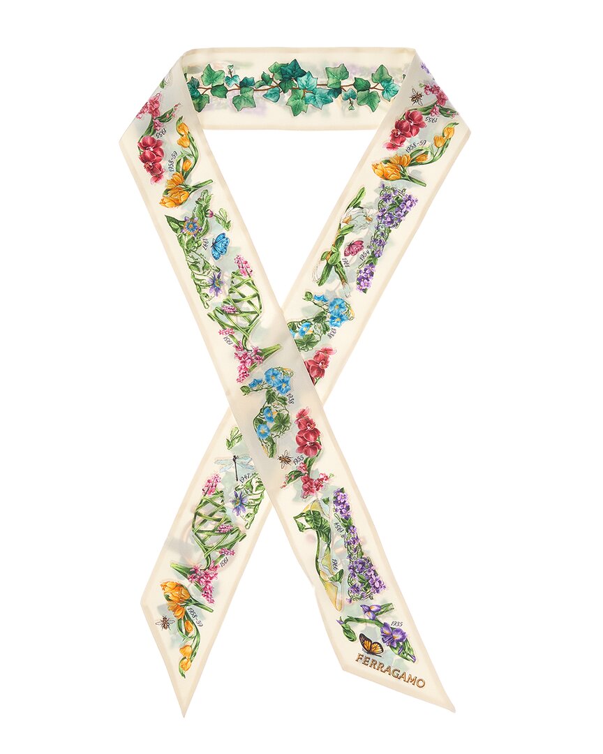 Ferragamo Ferragamo Mini Silk Scarf