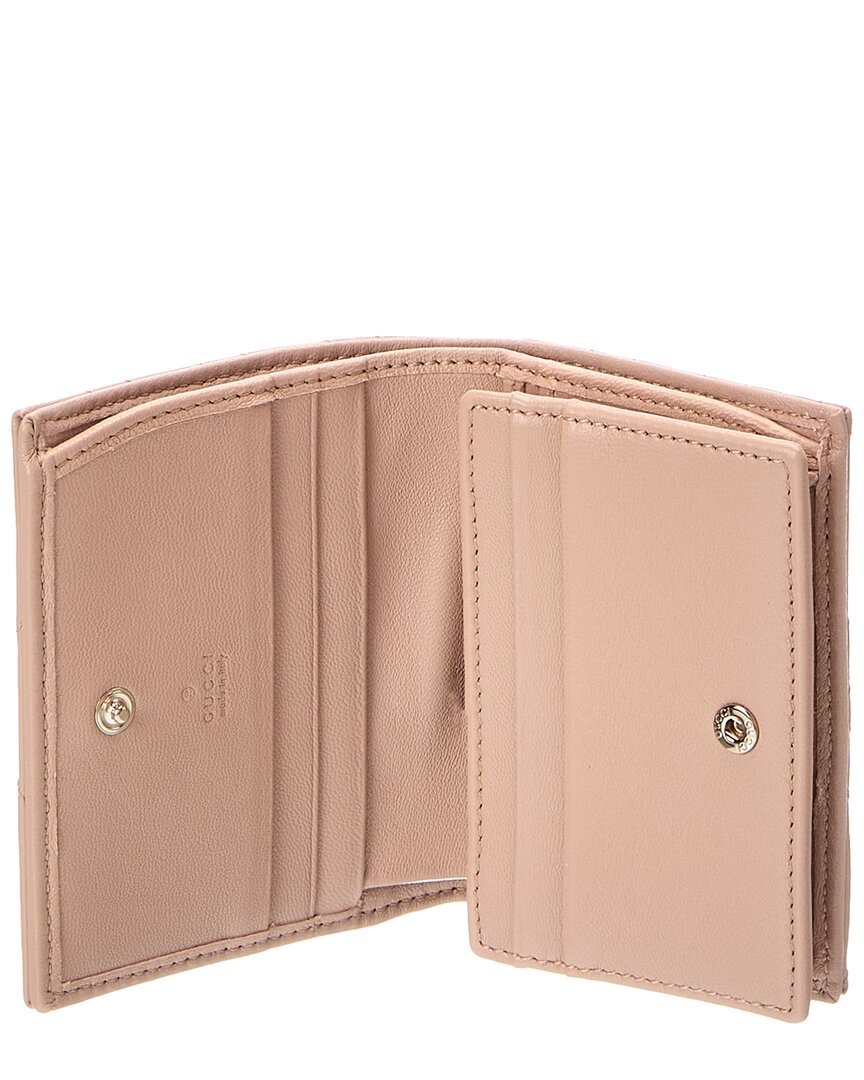 Gucci Gucci Gg Marmont Leather Card Case