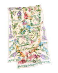 Ferragamo Ferragamo Logo Mini Silk Scarf