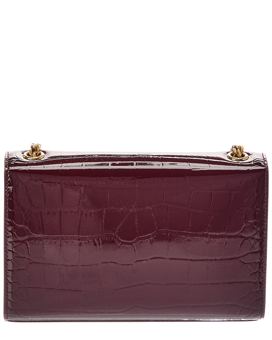 Saint Laurent Saint Laurent New Kate Small Patent Wallet On Chain