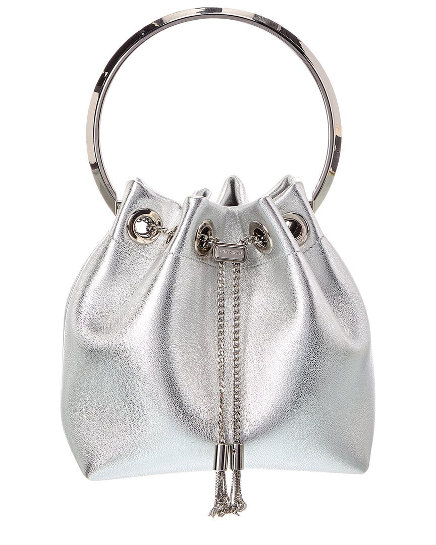Jimmy Choo Jimmy Choo Bon Bon Satin Bucket Bag