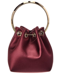 Jimmy Choo Jimmy Choo Bon Bon Satin Bucket Bag