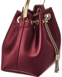 Jimmy Choo Jimmy Choo Bon Bon Satin Bucket Bag
