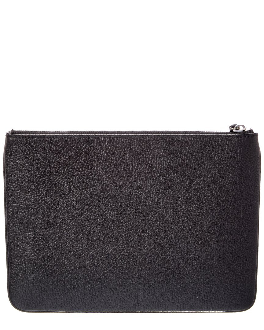 Valentino Valentino Leather Clutch