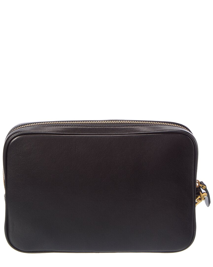 Valentino Valentino Logo Leather Crossbody