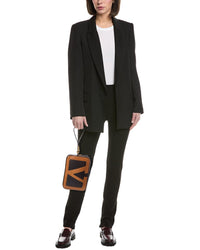 Valentino Valentino Logo Leather Crossbody