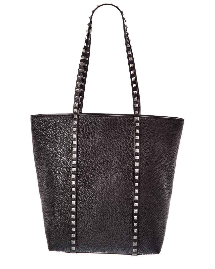Valentino Valentino Rockstud Leather Tote