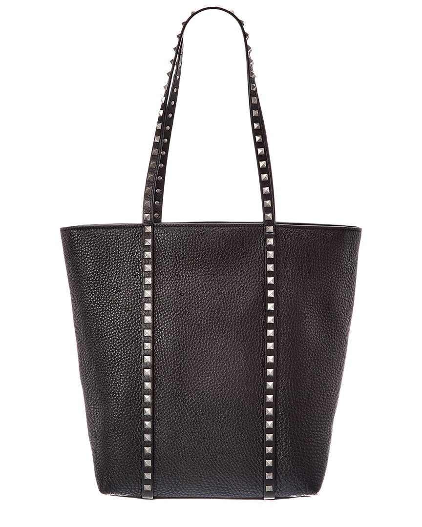 Valentino Valentino Rockstud Leather Tote