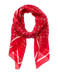 Jimmy Choo Jimmy Choo Logo Silk Scarf
