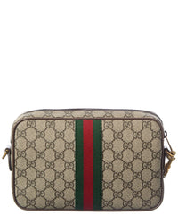 Gucci Gucci Ophidia Small Gg Supreme Canvas & Leather Crossbody