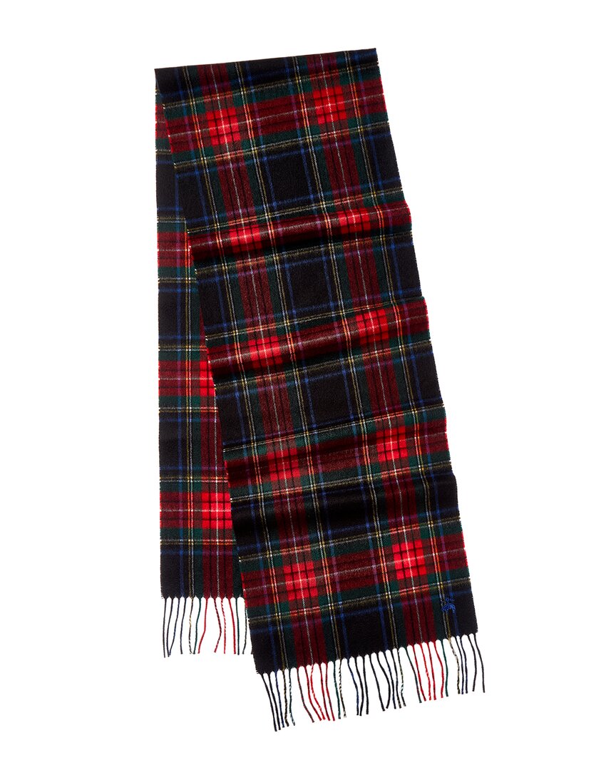 Brooks Brothers Brooks Brothers Stewart Plaid Wool & Cashmere-Blend Scarf