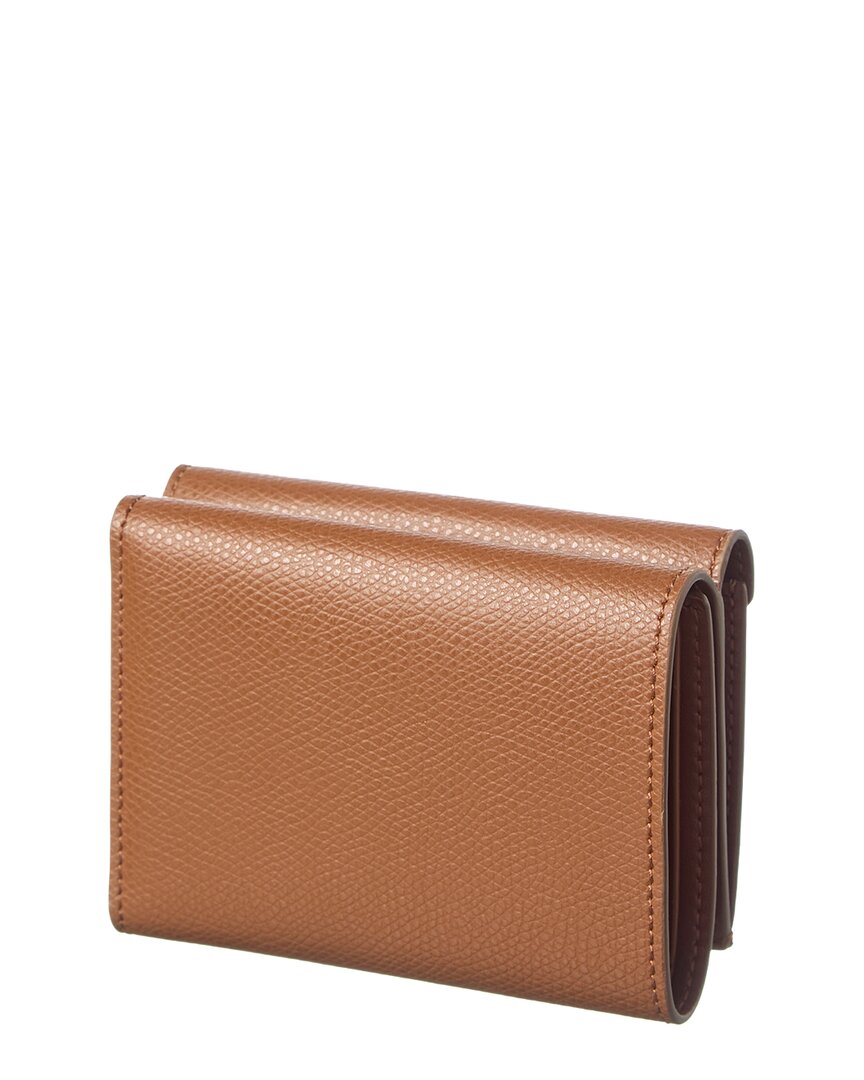 FENDI Fendi Ff Diamond Mini Leather Wallet
