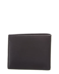 Saint Laurent Saint Laurent Logo Plaque Leather Wallet