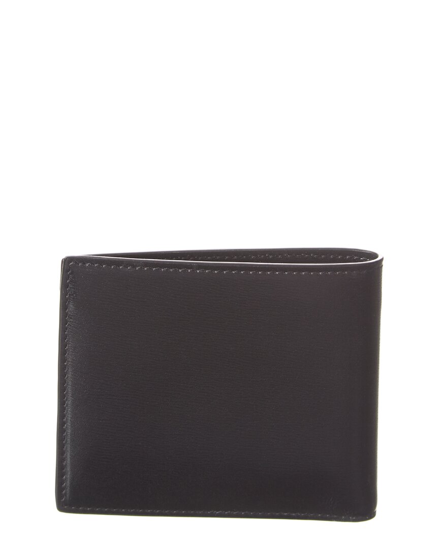 Saint Laurent Saint Laurent Logo Plaque Leather Wallet