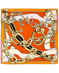 CELINE Celine Square Silk Scarf