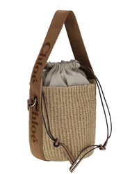 Chloé Chloe Woody Raffia Bucket Bag