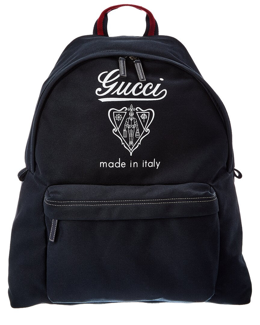 Gucci Gucci Canvas Backpack