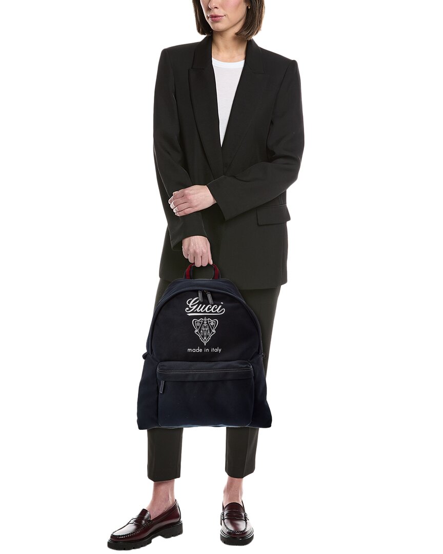 Gucci Gucci Canvas Backpack