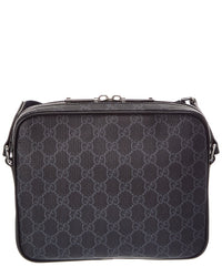 Gucci Gucci Gg Small Canvas & Leather Crossbody