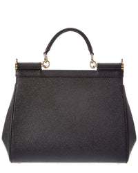 Dolce & Gabbana Sicily Large Leather Satchel