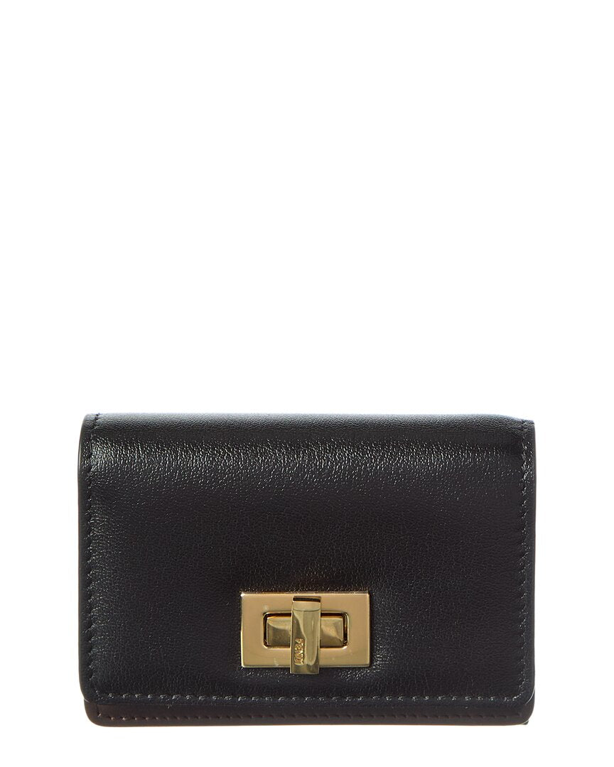 FENDI Fendi Way Small Leather Card Holder