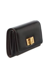 FENDI Fendi Way Small Leather Card Holder