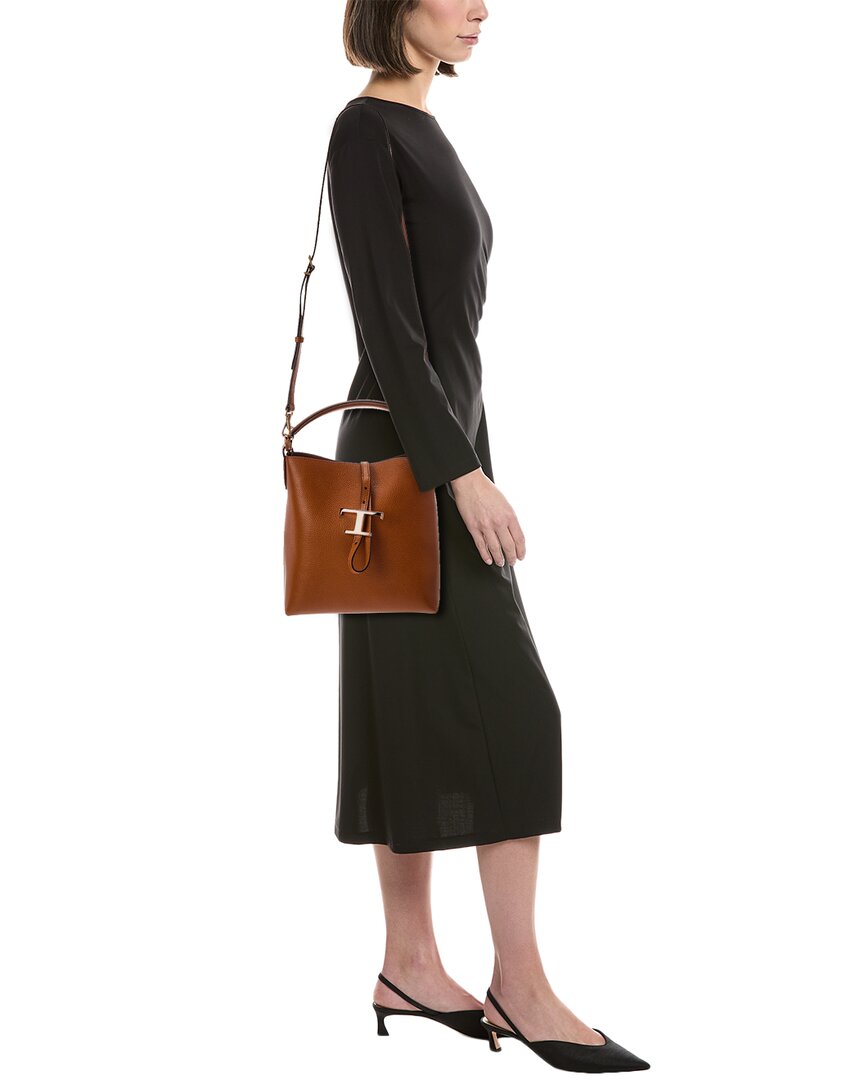 TOD's Tod's T Timeless Pendant Bucket Bag
