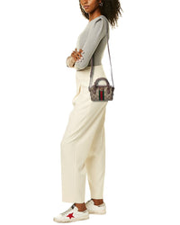 Gucci Gucci Ophidia Mini Gg Supreme Canvas & Leather Shoulder Bag