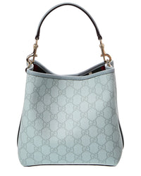 Gucci Gucci Gg Emblem Small Leather Bucket Bag