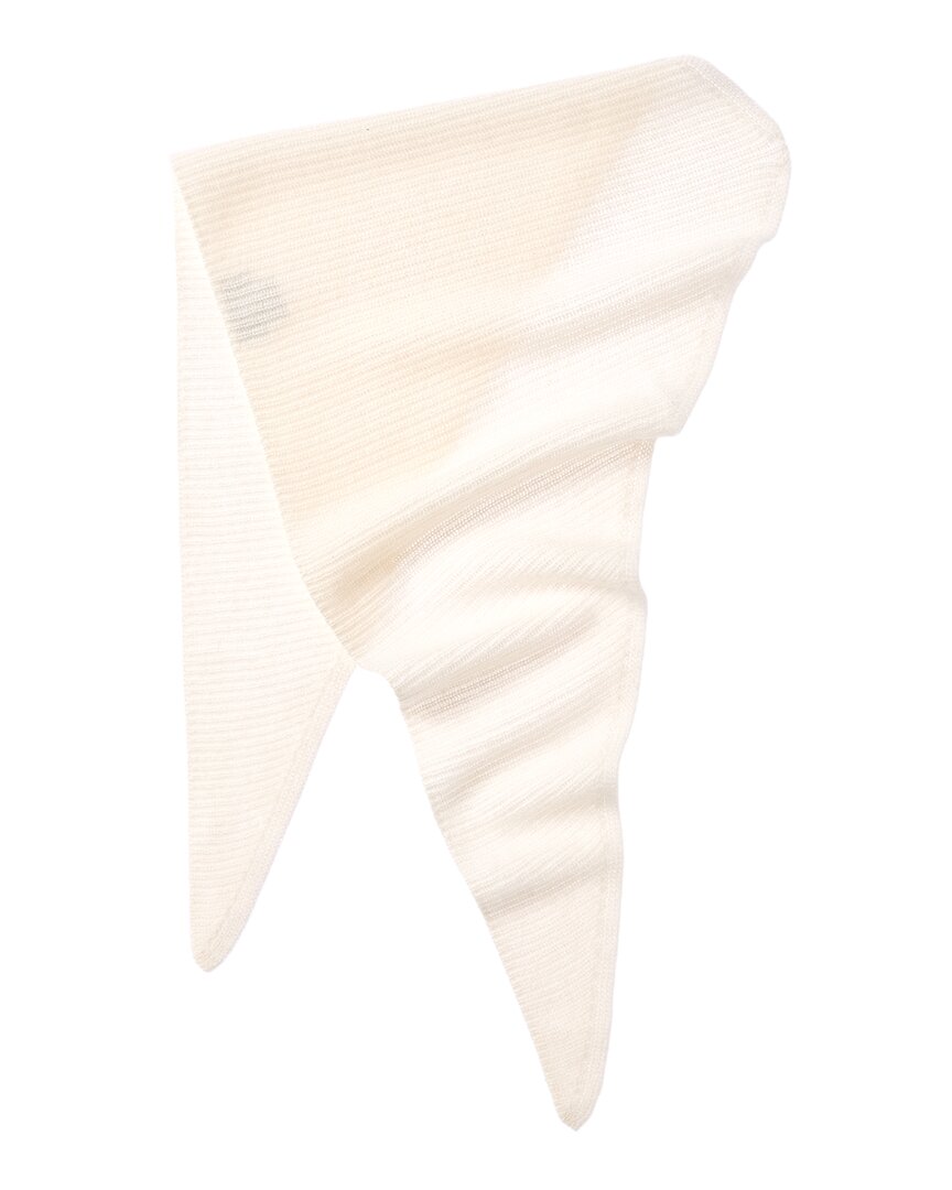 Phenix Rib Knit Cashmere Neckerchief