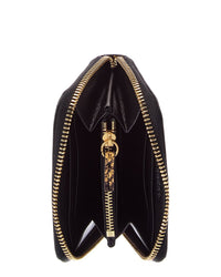 Isabel Marant Isabel Marant Yuki Snake-Embossed Leather Card Case
