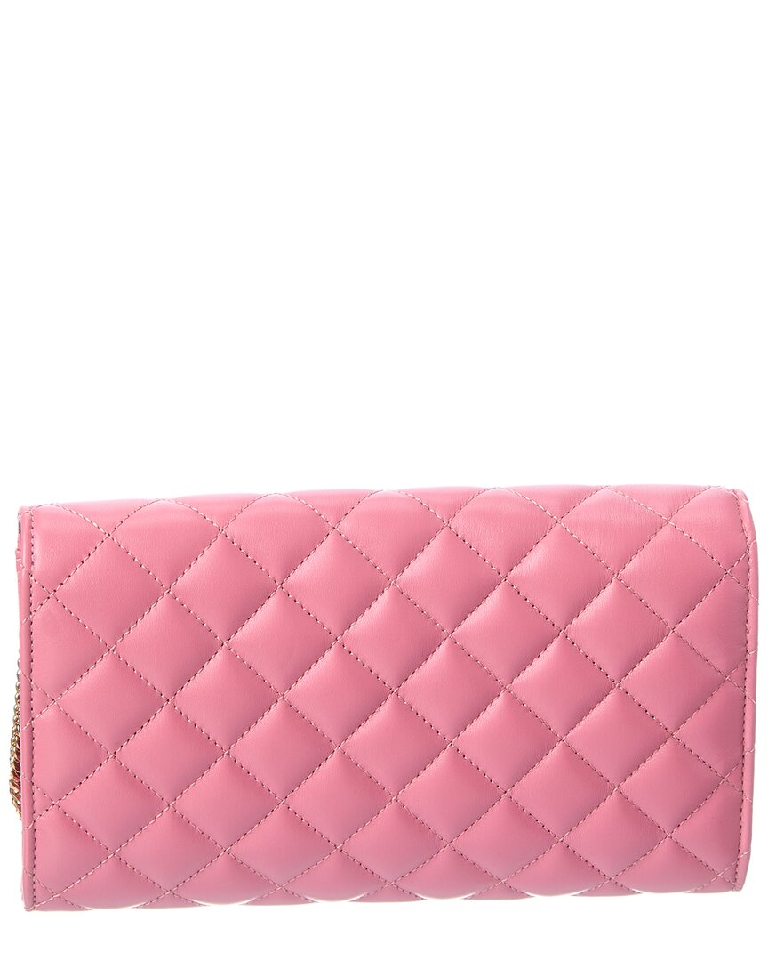 Versace Versace Iconic Leather Wallet On Chain