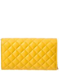 Versace Versace Iconic Leather Wallet On Chain