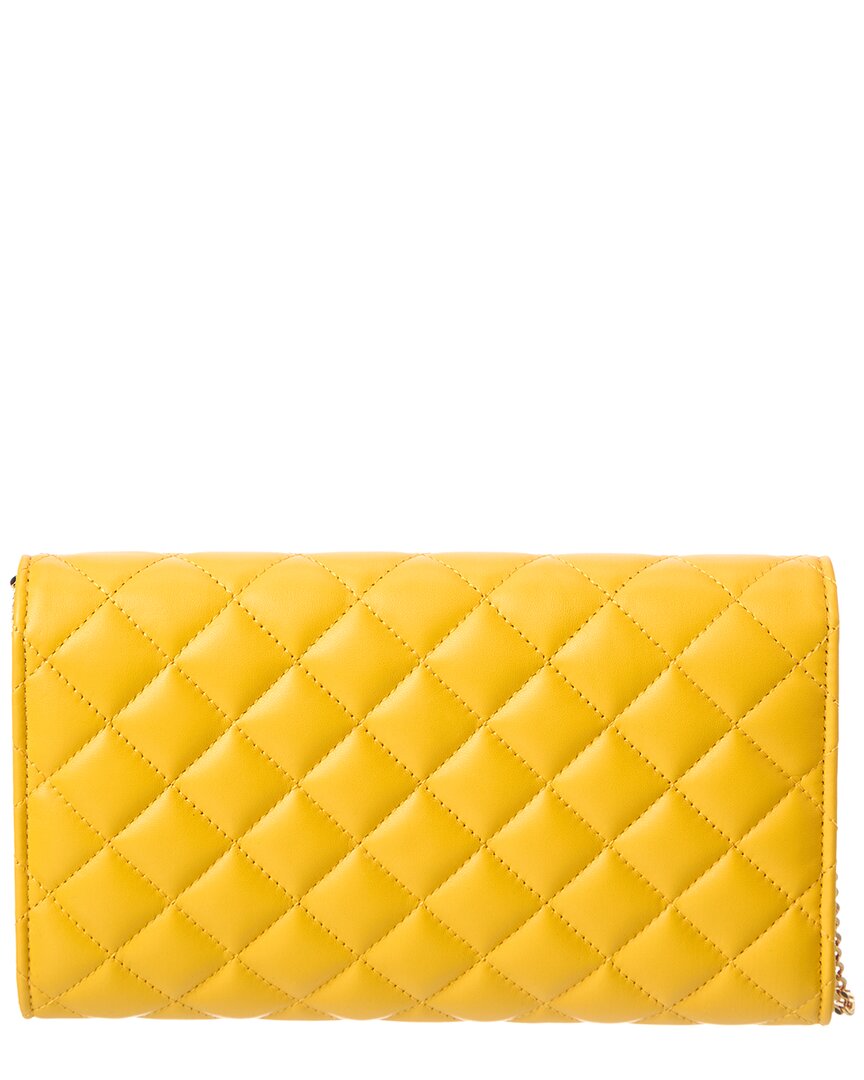 Versace Versace Iconic Leather Wallet On Chain