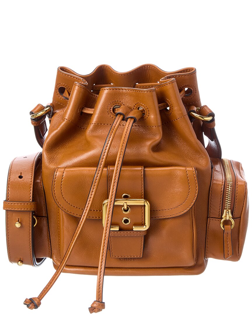 Chloé Chloé Leather Bucket Bag