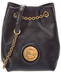 Chloé Chloé Mini Leather Bucket Bag