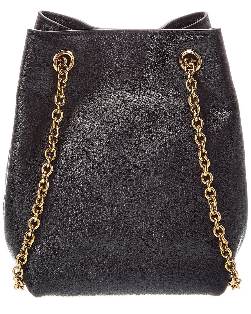 Chloé Chloé Mini Leather Bucket Bag