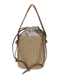 Chloé Chloé Woody Raffia Bucket Bag