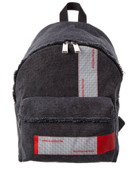Heron Preston Hp Tape Canvas Backpack Black ONE SIZE