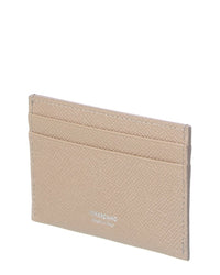 Ferragamo Ferragamo Gancini Leather Card Holder