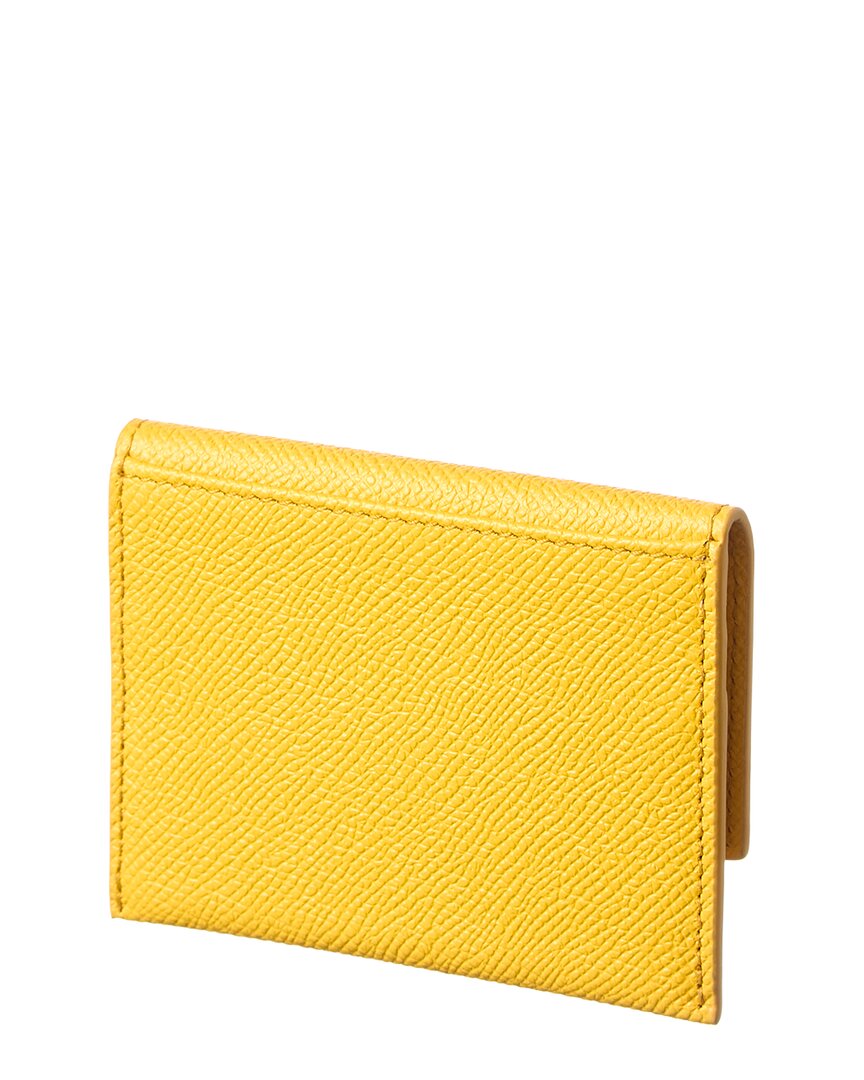 Ferragamo Ferragamo Gancini Leather Card Holder