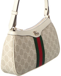 Gucci Gucci Ophidia Small Canvas & Leather Hobo Bag