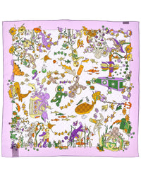 Gucci Gucci Floral Silk Scarf