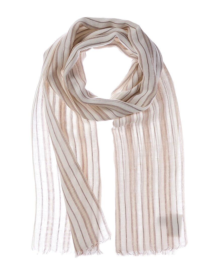 Brunello Cucinelli Brunello Cucinelli Linen-Blend Scarf