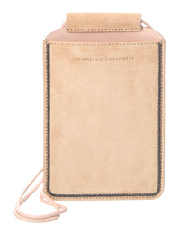 Brunello Cucinelli Brunello Cucinelli Suede Pouch