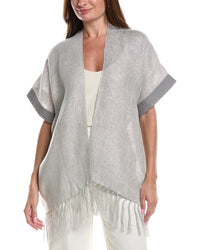 Brunello Cucinelli Brunello Cucinelli Woven Linen-Blend Pocho